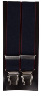 Lindenmann Double Color Bretels Navy-Rood