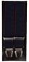 Lindenmann Double Color Bretels Navy-Rood