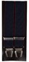 Lindenmann Double Color Bretels Navy-Rood