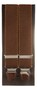 Lindenmann Fine Squares Suspenders Cognac-Navy