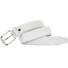 Lindenmann Luxury Suede Riem Ivory White