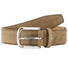 Lindenmann Luxury Suede Riem Licht Bruin