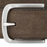 Lindenmann Luxury Suede Riem Midden Bruin