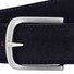 Lindenmann Luxury Suede Riem Midnight Blue