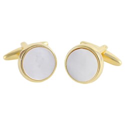 Lindenmann Manchetknopen Cufflinks Gold Yellow