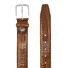 Lindenmann Montreal Full Grain Cow Leather Riem Cognac