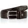 Lindenmann Montreal Full Grain Cow Leather Riem Donker Bruin