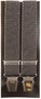 Lindenmann Shaded Weave Bretels Zilver