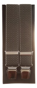 Lindenmann Shaded Weave Suspenders Green-Grey