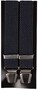 Lindenmann Shaded Weave Suspenders Grey