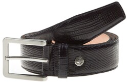 Lindenmann Snake Like Structure Belt Riem Blauw