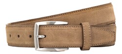 Lindenmann Suede Riem Licht Bruin