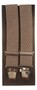 Lindenmann Two-Tone Fine Harlequin Suspenders Taupe