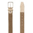 Lindenmann Two-Tone Suede Riem Licht Bruin