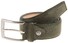 Lindenmann Wide Suede Belt Riem Olijf Groen