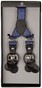 Lindenmann Y-Shape Fantasy Dot Bretels Blauw