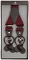 Lindenmann Y-Shape Leather Bretels Bordeaux