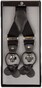 Lindenmann Y-Shape Leather Bretels Zwart