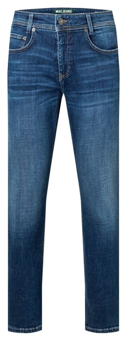 MAC Arne Alpha Denim Jeans Dark Blue Authentic 3D