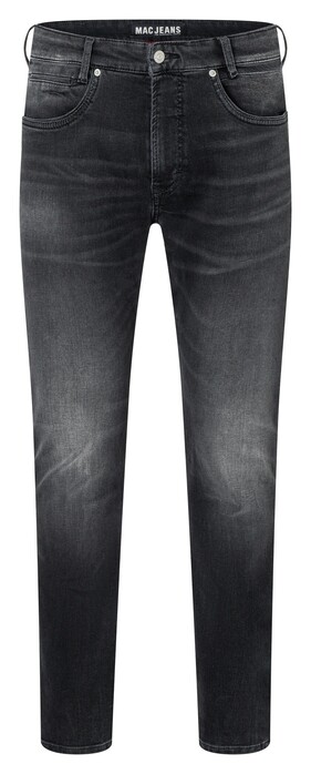 MAC Arne Pipe Workout Denimflexx Jeans Black Black Authentic Used
