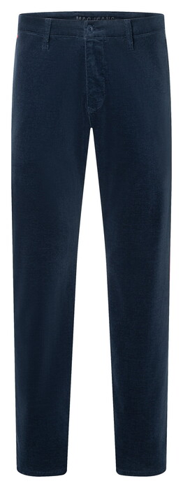 MAC Driver Solid Color Corduroy Corduroy Broek Midnight Blue