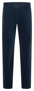 MAC Driver Solid Color Corduroy Corduroy Trouser Midnight Blue