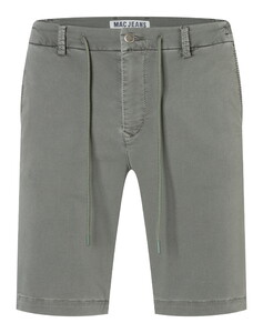 MAC Jog'n Short Jersey Sweat Denim Bermuda Bladgroen