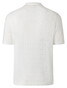 Maerz Allover Fine Texture Subtle Stripe Contrast Details Polo Off White