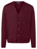 Maerz Button Cardigan Vest Barolo Wine