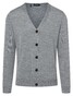 Maerz Button Cardigan Vest Mercury Grey
