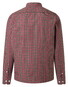 Maerz Check Button-Down Cotton Overhemd Mellow Cherry