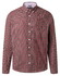 Maerz Check Button-Down Cotton Overhemd Mellow Cherry