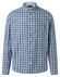 Maerz Check Button-Down Cotton Overhemd Polar Blue
