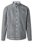 Maerz Check Button-Down Cotton Overhemd Shark Skin