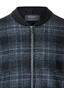 Maerz Check Front Jacket Vest Navy