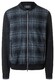 Maerz Check Front Jacket Vest Navy