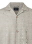 Maerz Cotton Blend Check Pattern Jersey Overshirt Light Almond