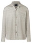 Maerz Cotton Blend Check Pattern Jersey Overshirt Light Almond