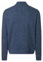 Maerz Cotton Blend Zip Cardigan Vest Nimes Blue