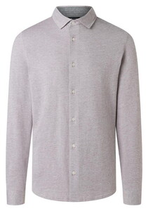 Maerz Cotton Jersey Kent Collar Overhemd Brownie