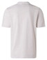 Maerz Cotton Linnen Subtle Stripe No Button Collar Polo Frappuccino