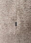 Maerz Cotton Linnen Subtle Texture Round Neck Trui Pale Brown