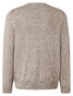 Maerz Cotton Linnen Subtle Texture Round Neck Trui Pale Brown