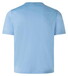 Maerz Crew Neck Short Sleeve Uni Color Cotton T-Shirt Blue Sky