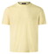 Maerz Crew Neck Short Sleeve Uni Color Cotton T-Shirt Lichtgeel