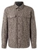 Maerz Double Chest Pocket Warm Texture Overshirt Brownie