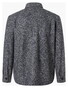 Maerz Double Chest Pocket Warm Texture Overshirt Navy