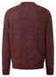 Maerz Duo Color Knit Round Neck Trui Mellow Cherry
