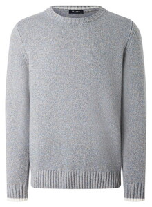 Maerz Duo Color Knit Round Neck Wool Trui Beach