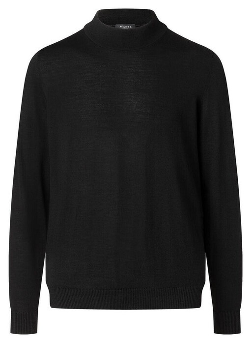 Maerz Extrafine Merino Luxury Rollneck Pullover Black